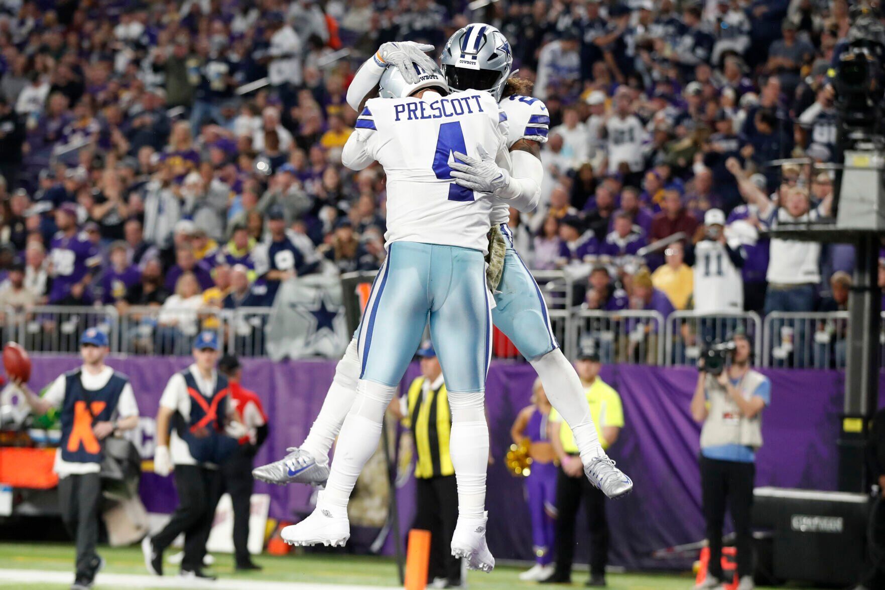 APTOPIX Cowboys Vikings Football